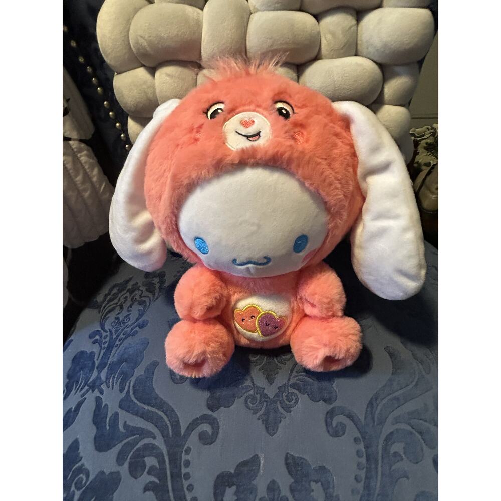 Sanrio Hello Kitty & Friends x Care Bears Cinnamoroll as Love-a-Lot Bear